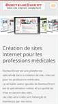 Mobile Screenshot of docteurdirect.fr